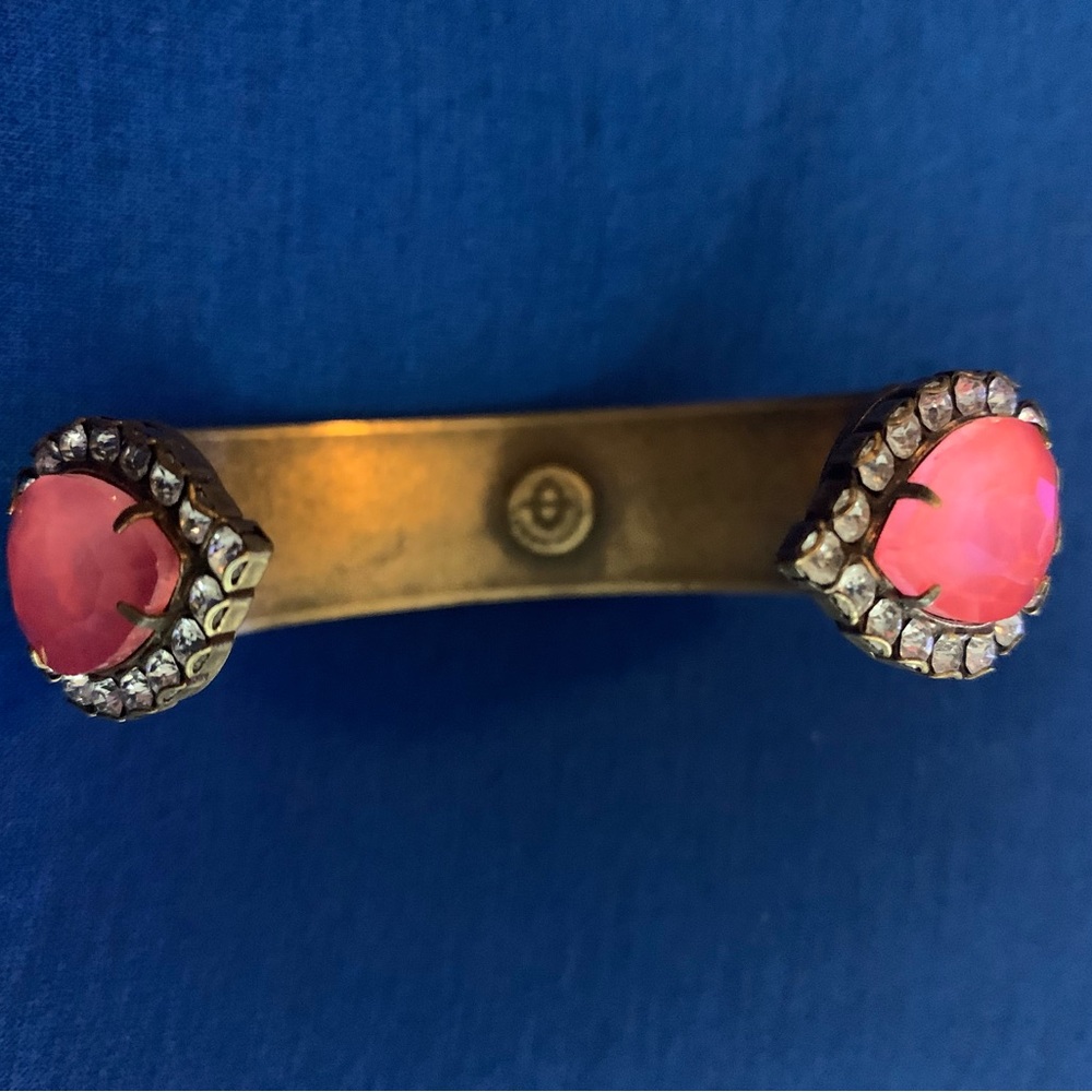 Loren Hope Coral Color Cuff Bracelet